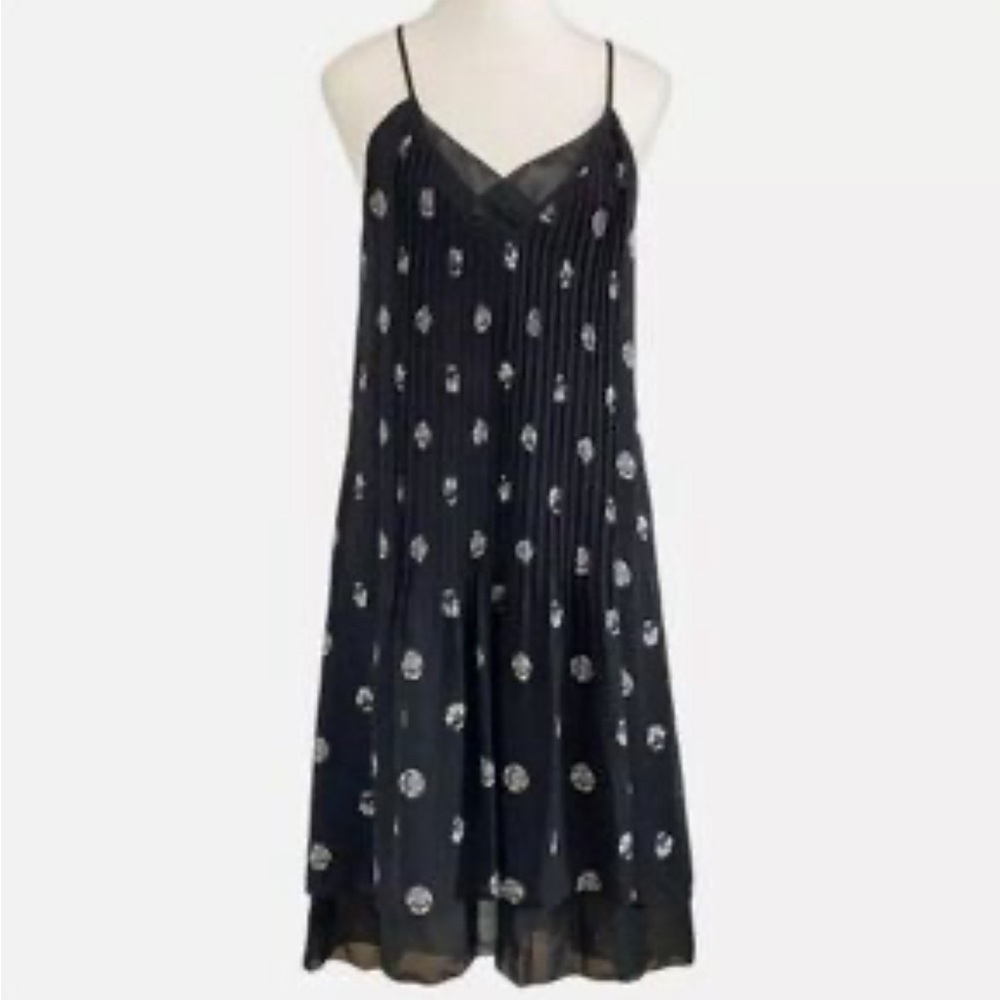 Club Monaco Elegant Black Sleeveless slip Dress size 2